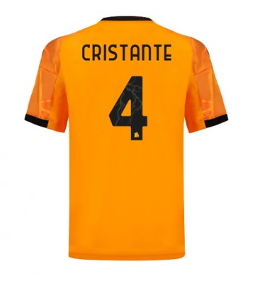 AS Roma Bryan Cristante #4 Replika Bortatröja 2025-26 Kortärmad